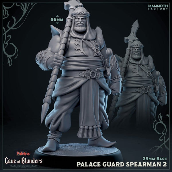 Palace Guards with Spear 3D-printed model
