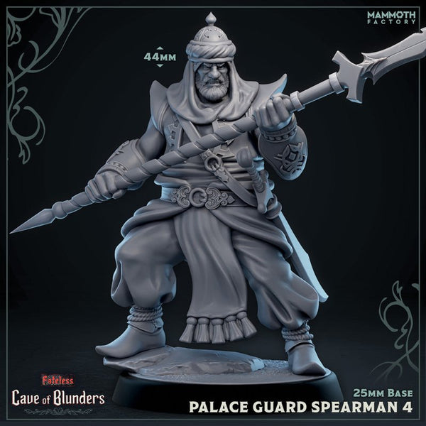 Palace Guards with Spear 3D-printed model