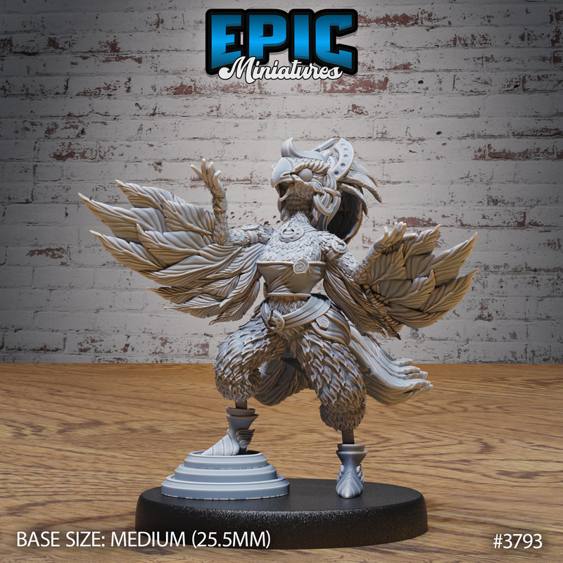 Parrot Bird Folk Female 3D-printed model