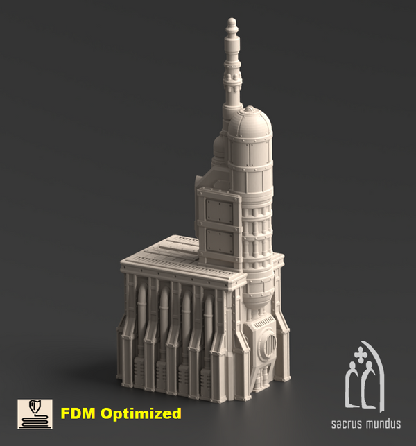 Vharaq Antenna A 3D-printed model