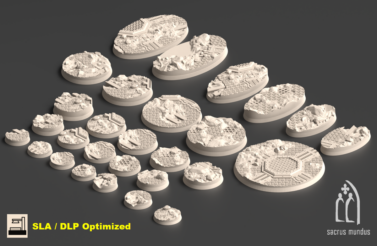 Verridan Bases 3D-printed model