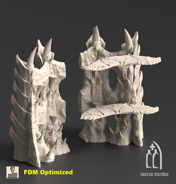 Tulipa Assimilated Corners 3D-printed model