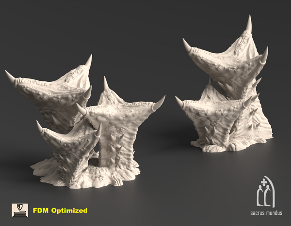 Tulipa Assimilated Platforms 3D-printed model