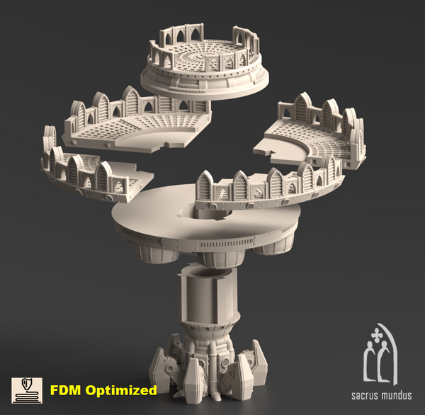 Hades Platforms B 3D-printed model