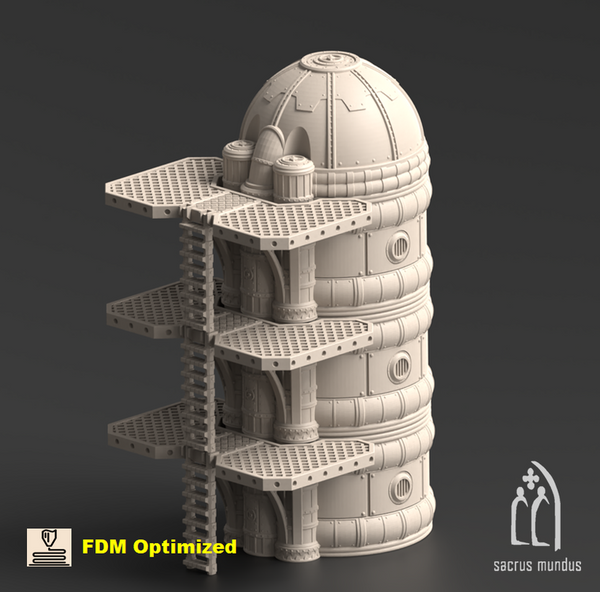 Hades Silo 3D-printed model