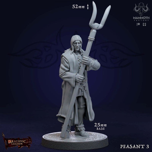 Peasants 3D-printed model