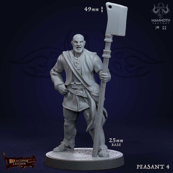 Peasants 3D-printed model