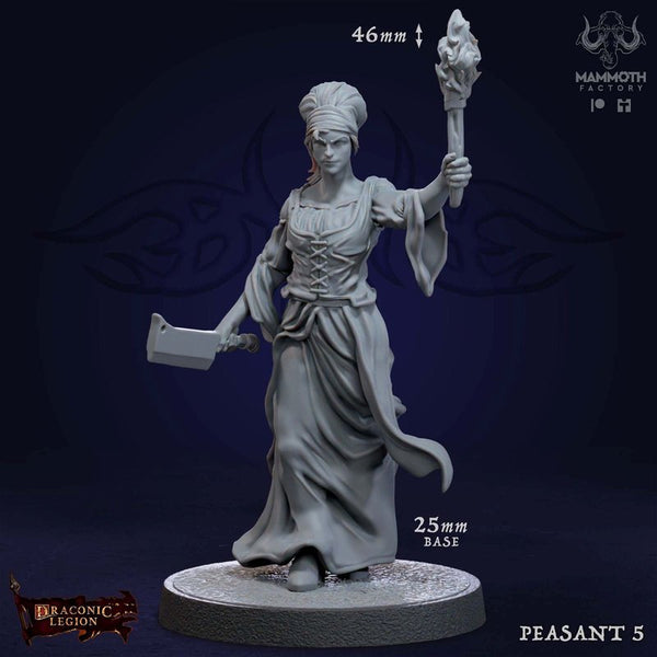 Peasants 3D-printed model