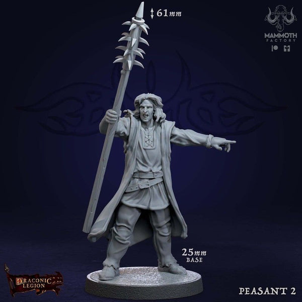 Peasants 3D-printed model