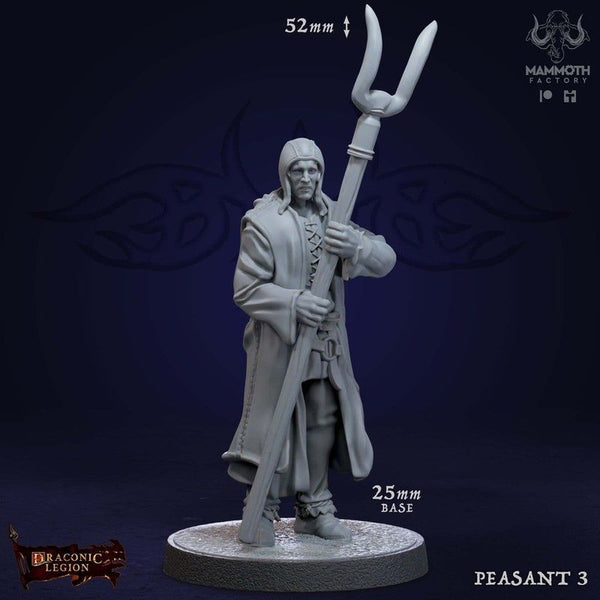 Peasants 3D-printed model