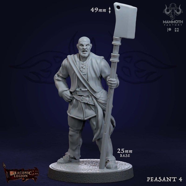 Peasants 3D-printed model
