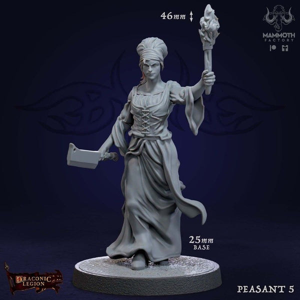 Peasants 3D-printed model