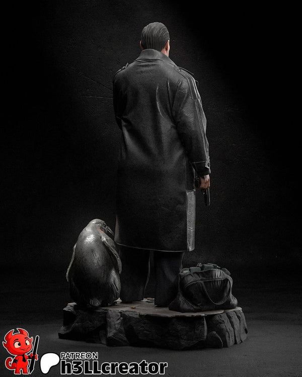 Penguin 3D-printed model