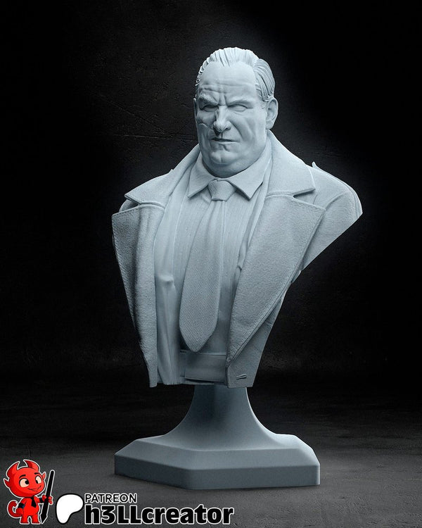 Penguin Bust 3D-printed model