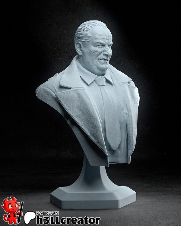 Penguin Bust 3D-printed model