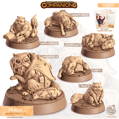 Persa The Persian Cat 3D-printed model