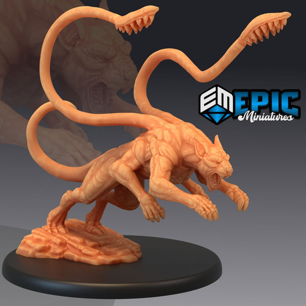Phase Panther Attacking - The Printable Dragon