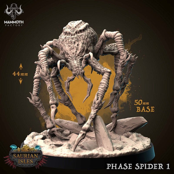 Phase Spider 3D-printed model