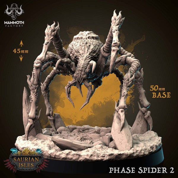 Phase Spider 3D-printed model