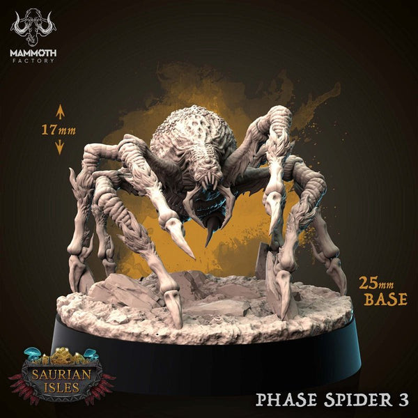 Phase Spider 3D-printed model