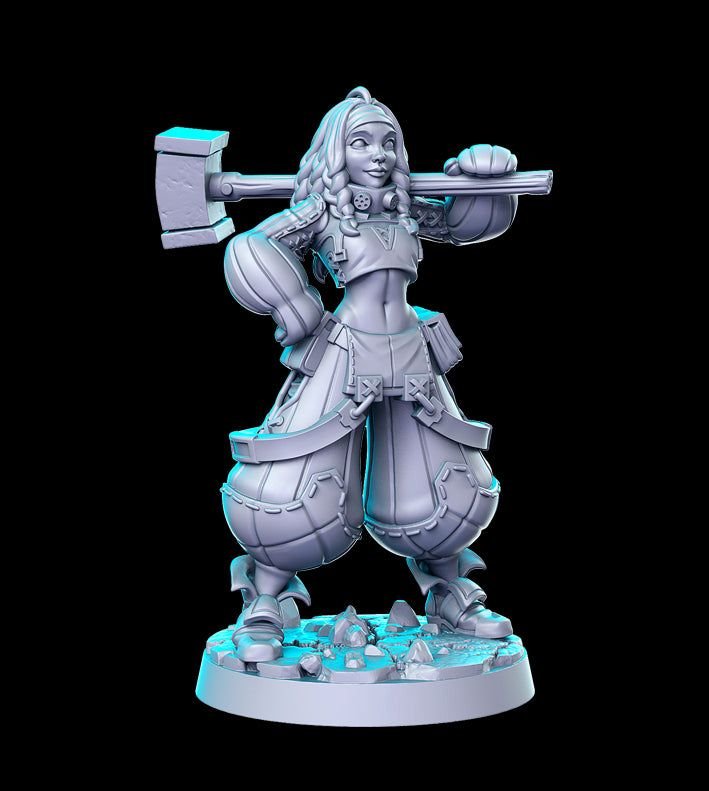 Phoebe Monster-Hunting Engineer 3D-printed model