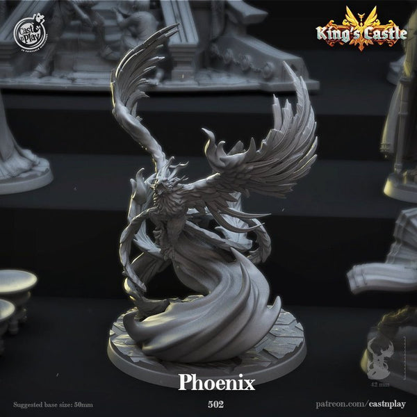 Phoenix 3D-printed model