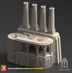 Phyrus II Forge Planet Factory 3D-printed model