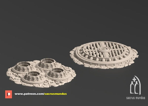 Phyrus II Forge Planet Vents 3D-printed model
