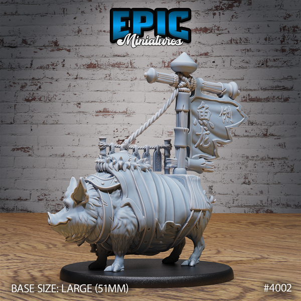 Pig 3D-printed model