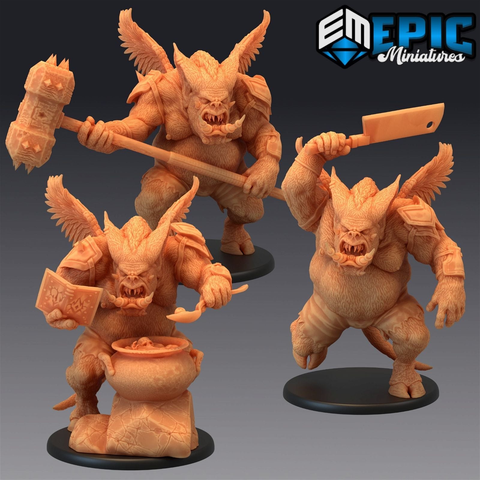 Pig Demon - The Printable Dragon