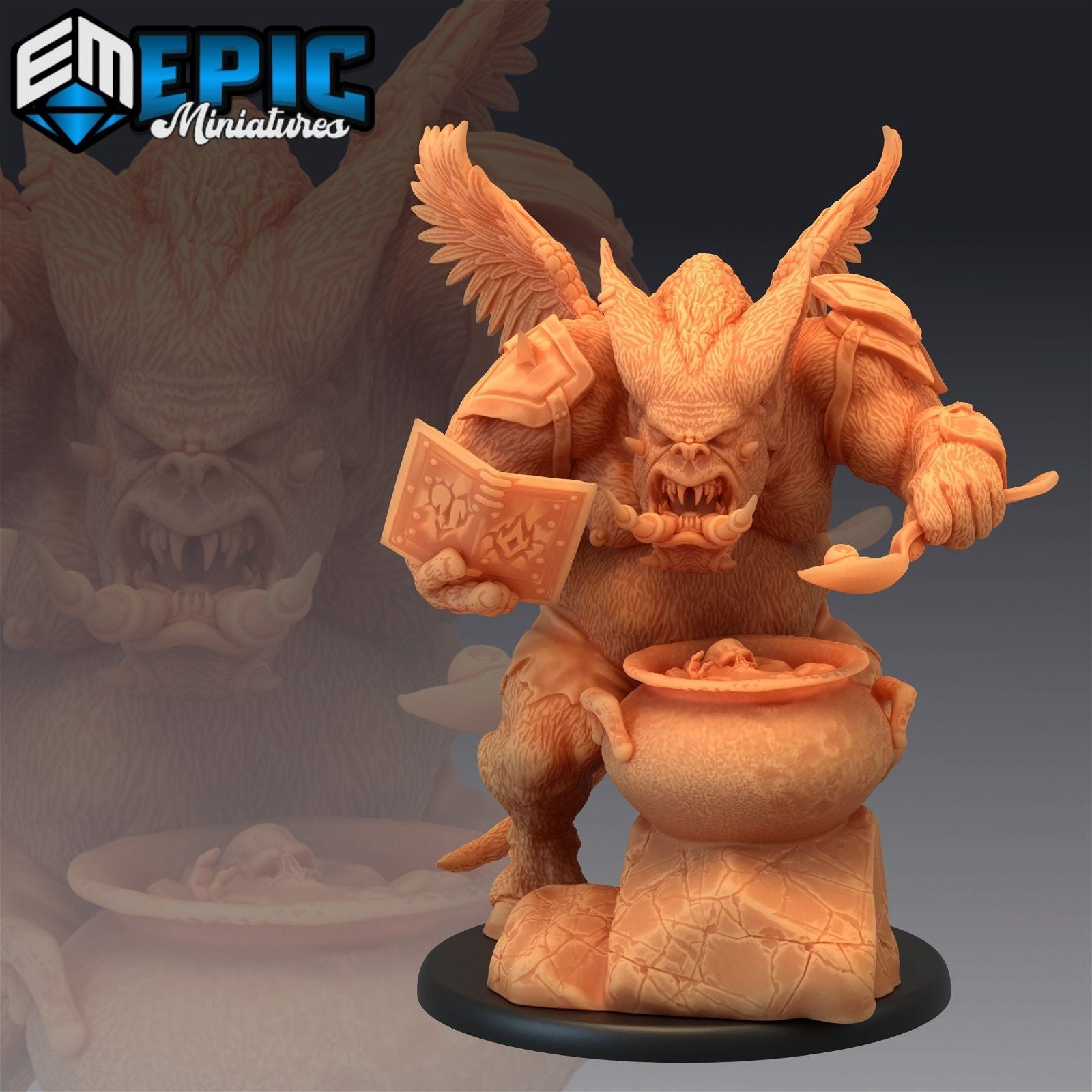 Pig Demon - The Printable Dragon