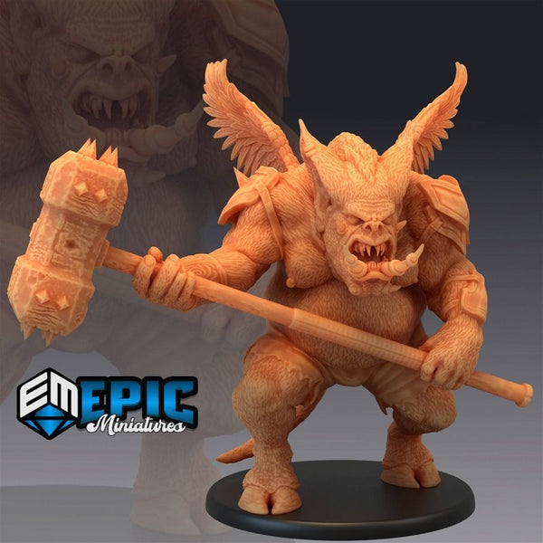 Pig Demon 3D-printed model
