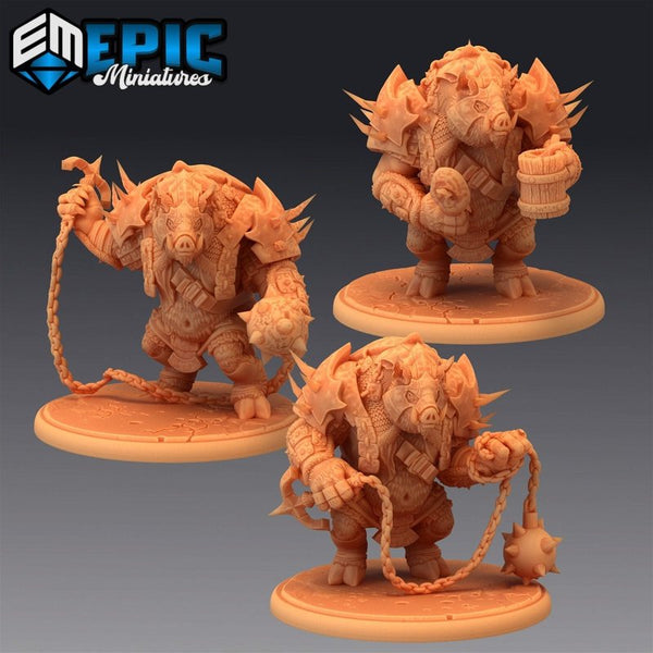 Pigserker 3D-printed model