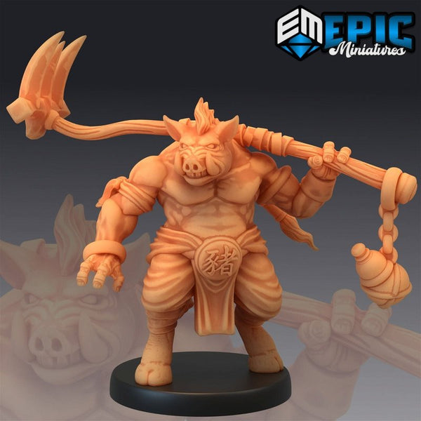 Pigsy 3D-printed model
