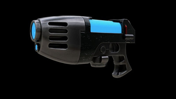 Plasma Pistol 3D-printed model