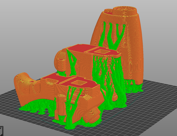 Plasma Pistol 3D-printed model