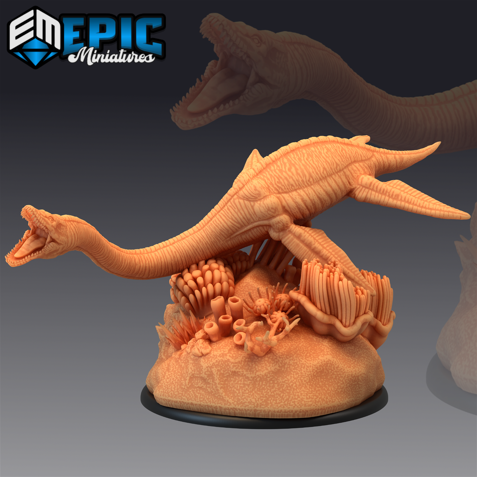 Pleasiosaurus - The Printable Dragon