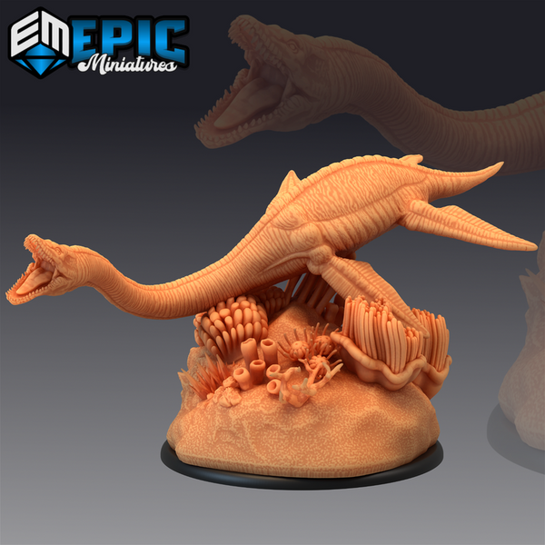 Pleasiosaurus 3D-printed model