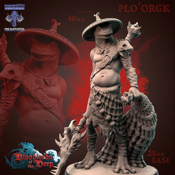 Plo'orgk 3D-printed model