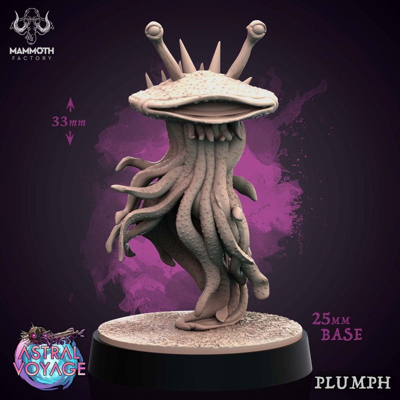 Plumph 3D-printed model
