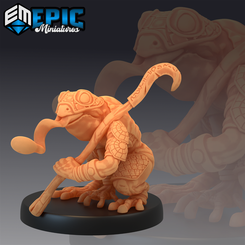 Poison Frog 3D-printed model