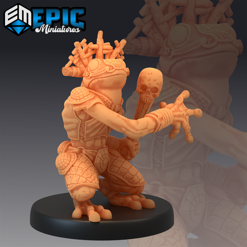 Poison Frog 3D-printed model