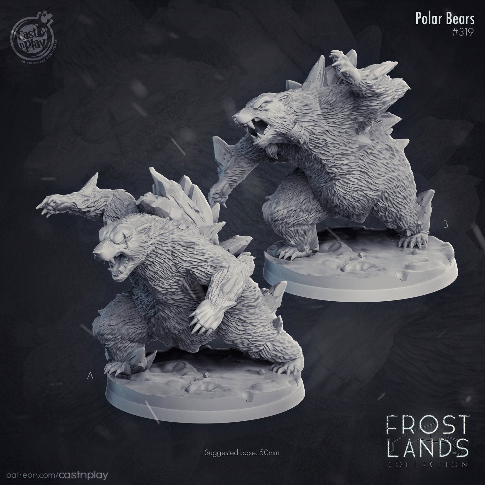 Polar Bears - The Printable Dragon