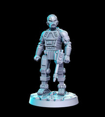 Polydroid 3D-printed model