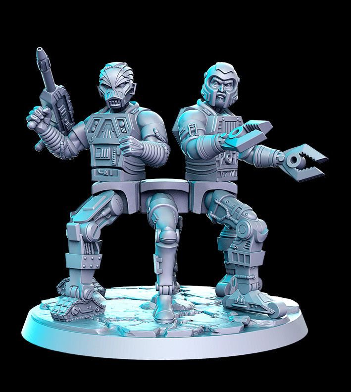 Polydroid 3D-printed model