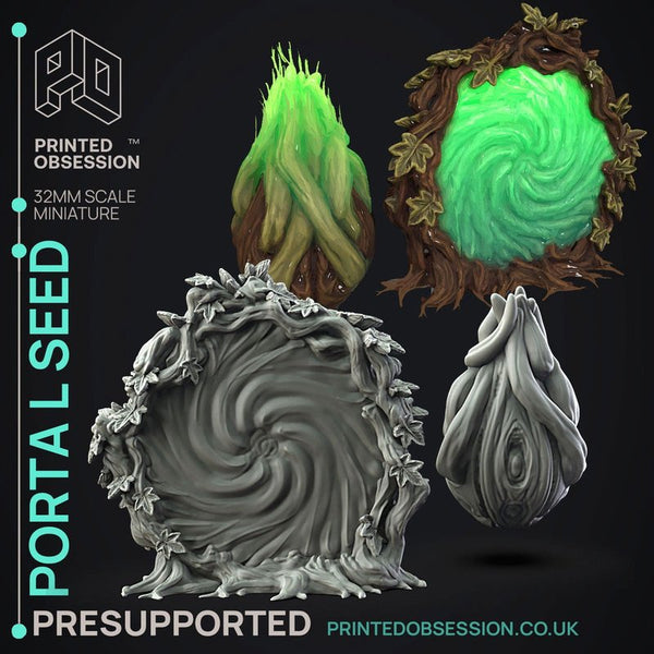 Portal Seed Set 3D-printed model
