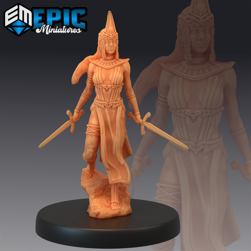 Priestess Of Anubis 3D-printed model