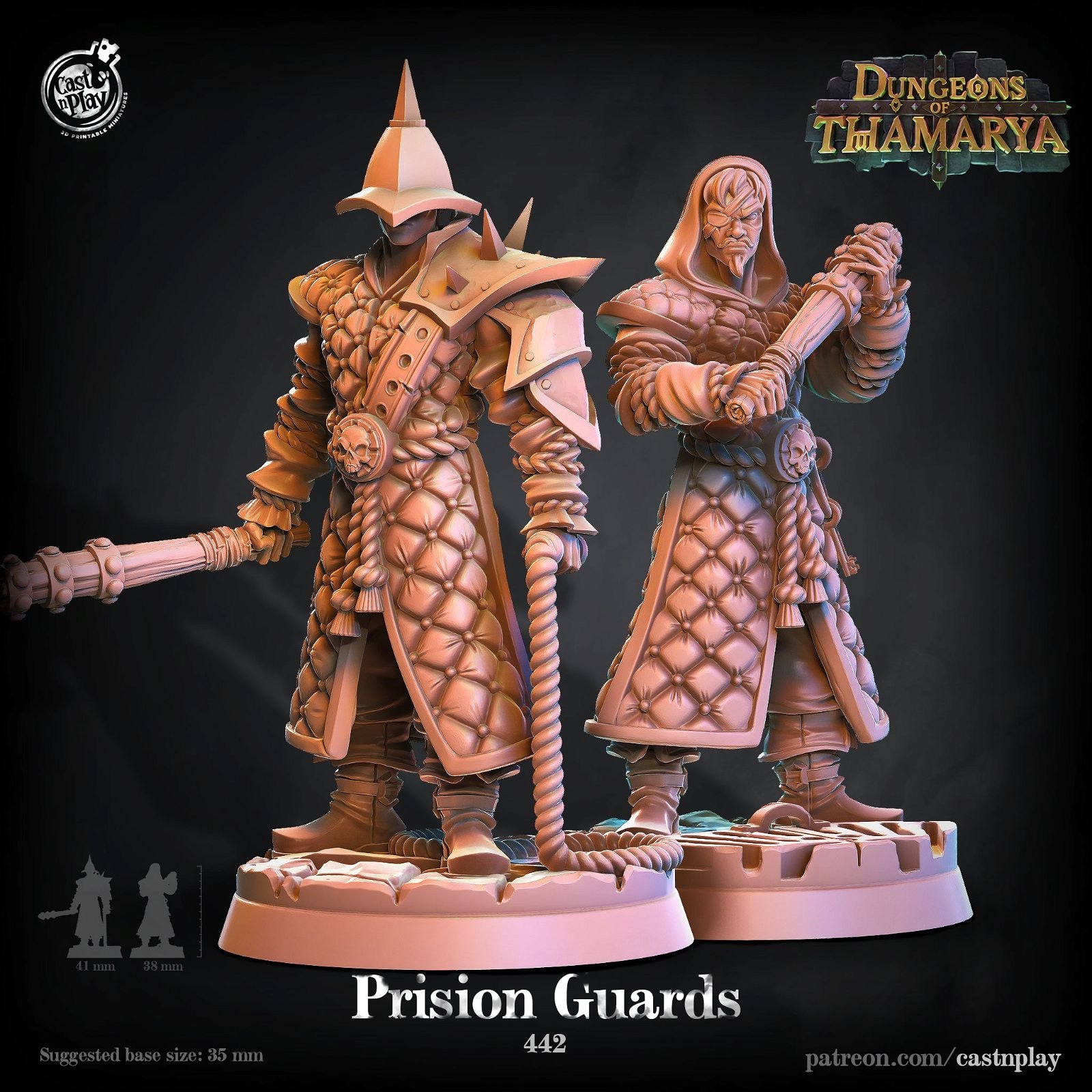 Prision Guards - The Printable Dragon