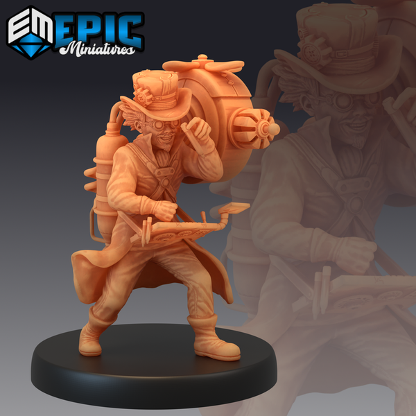 Prof. Felix 3D-printed model