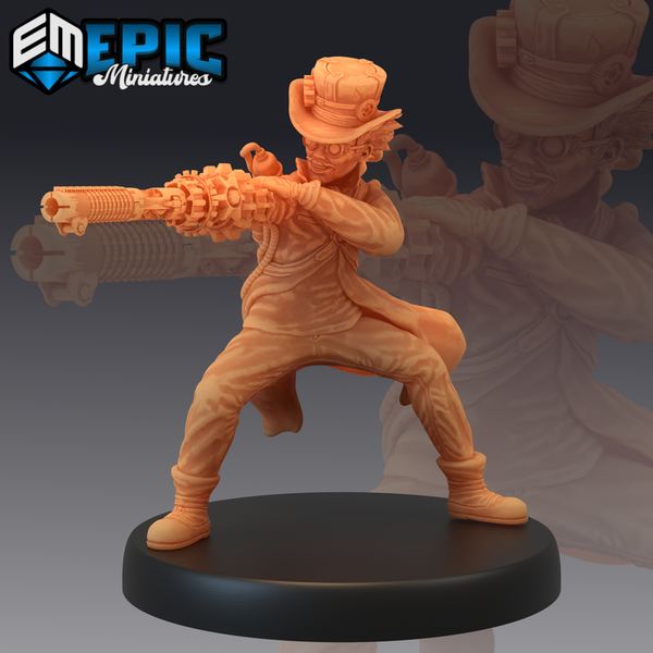 Prof. Felix 3D-printed model